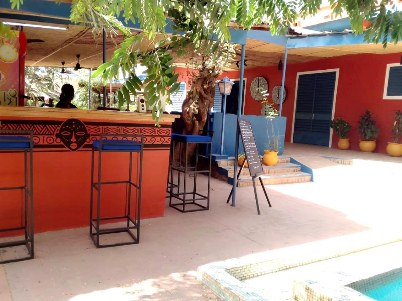 Hotel Les Palmiers Ouagadougou Exterior foto