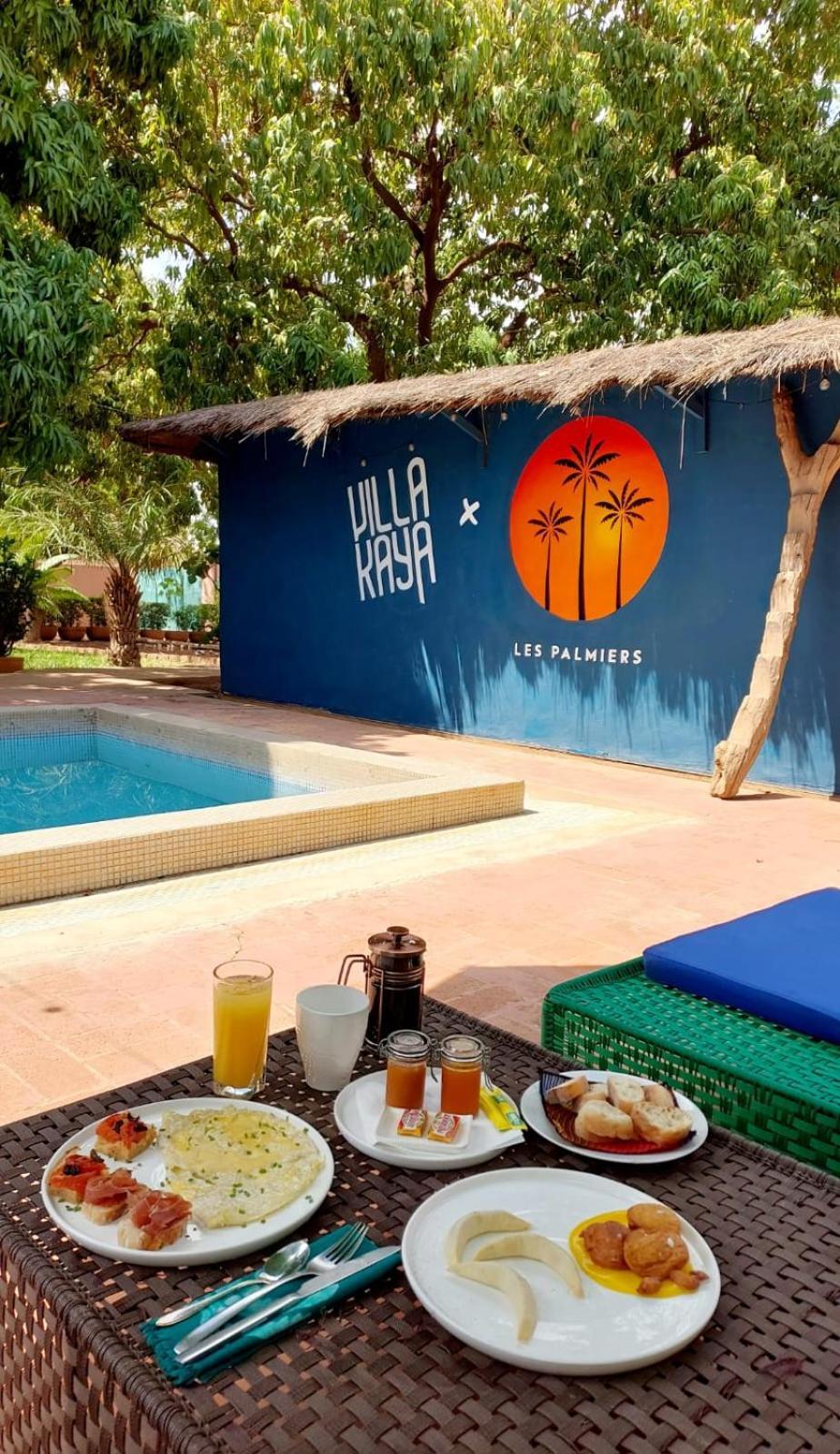 Hotel Les Palmiers Ouagadougou Exterior foto