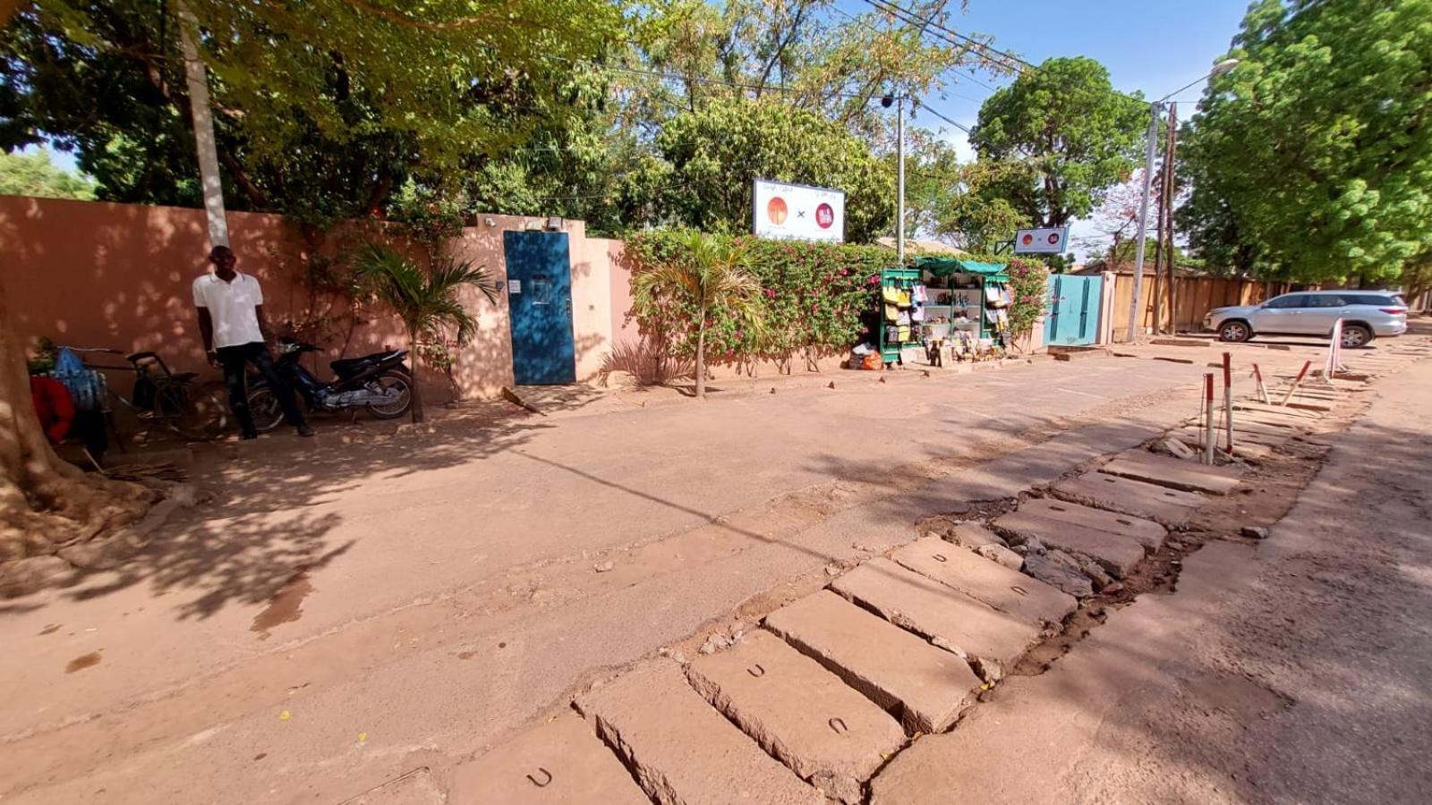 Hotel Les Palmiers Ouagadougou Exterior foto
